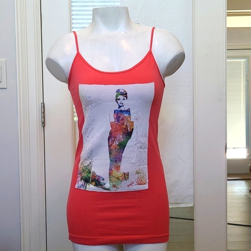 Tees by Tina Audrey Hepburn Tank Top